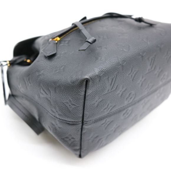 Louis Vuitton Rucksack Backpack Monogram PM Black Leather - Picture 4 of 14